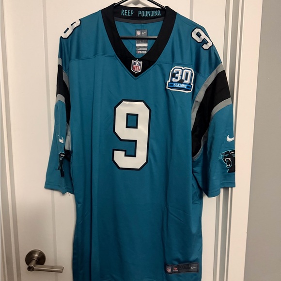 New 4XL Bryce Young Carolina Panthers Blue Jersey - Picture 3 of 9
